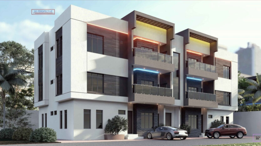 6 unit of 3 Bedroom Block Of Flat